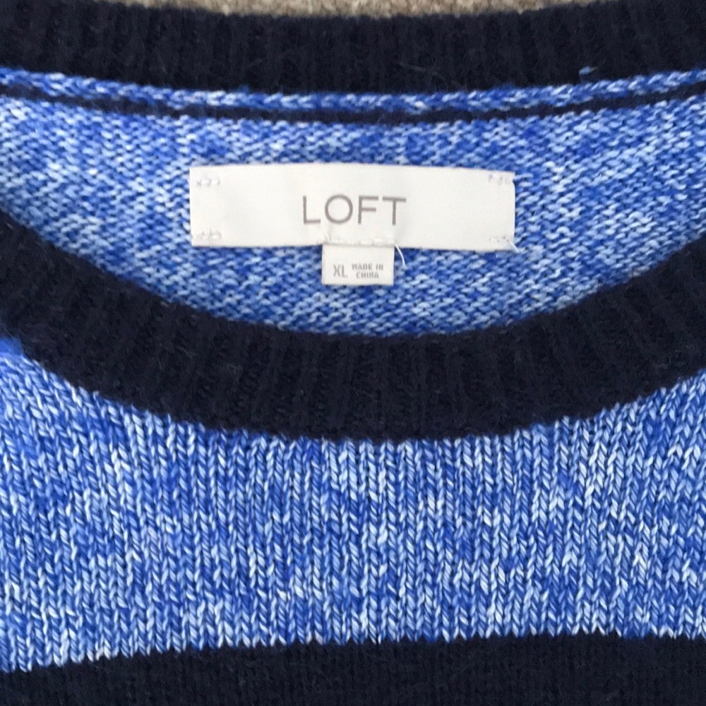Loft striped sweater - Picture 3 of 4